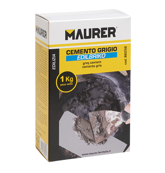 Cemento grigio 1kg maurer